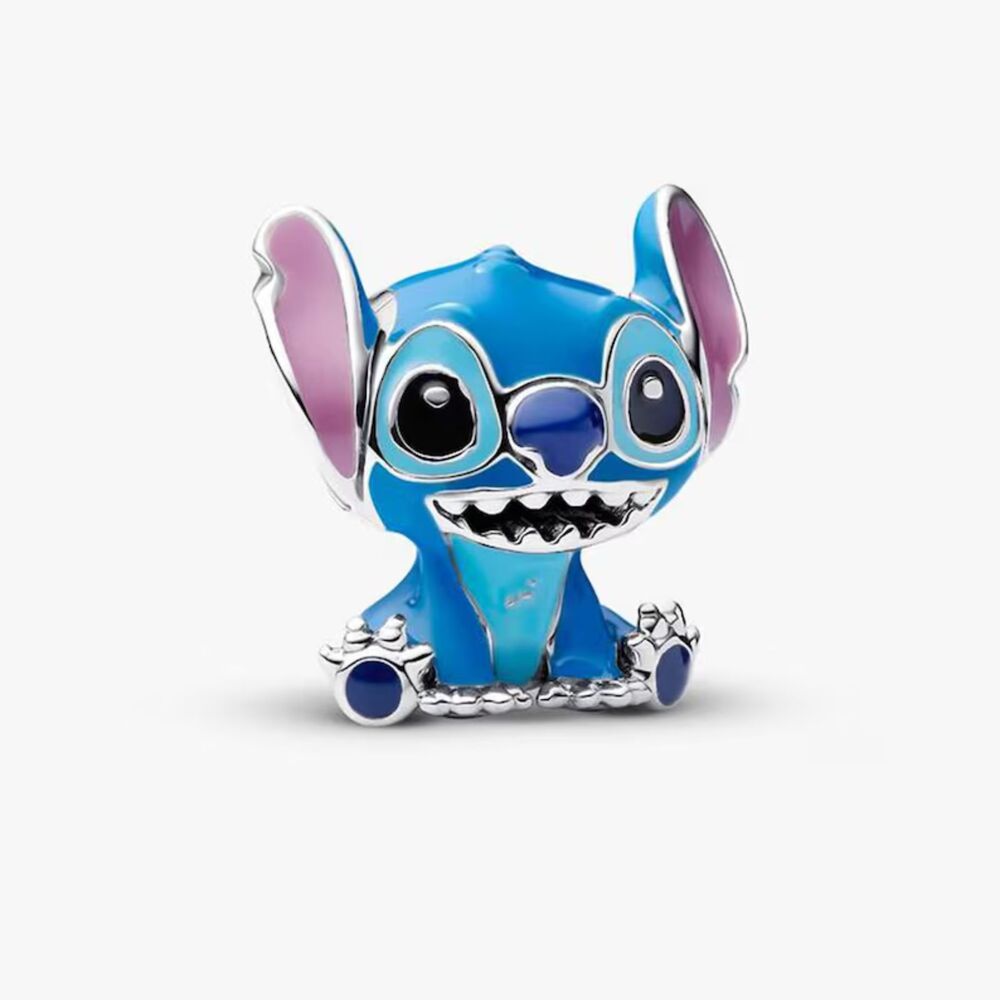 NWOT Lilo & Blue Stitch Disney x Pandora FIT Silver Charm